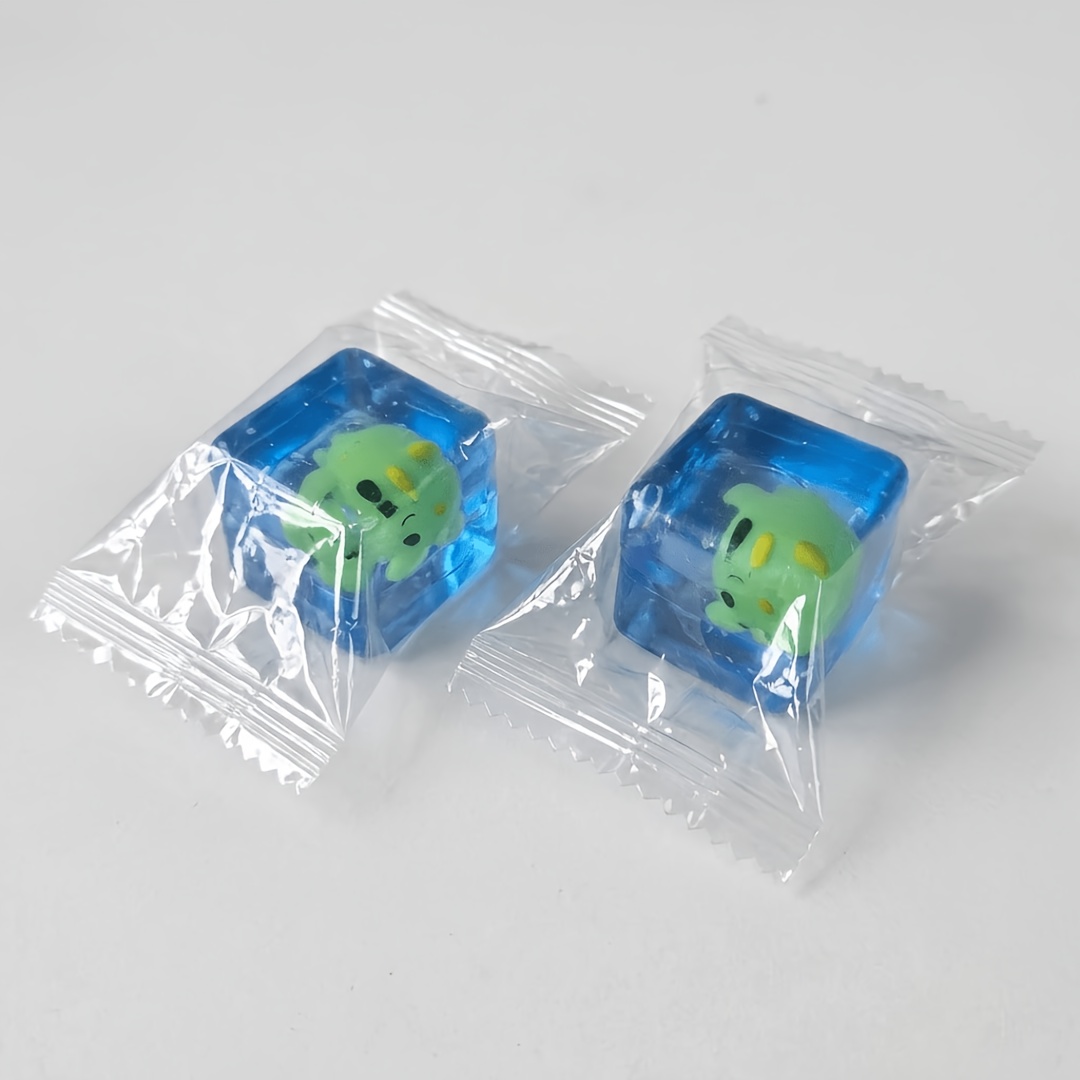 Ocean-themed Squishy Cube Toy, Portable Fidget